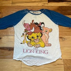 Disney baseball tee Lion King